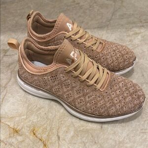 APL Women's TechLoom Phantom Sneakers - rose gold